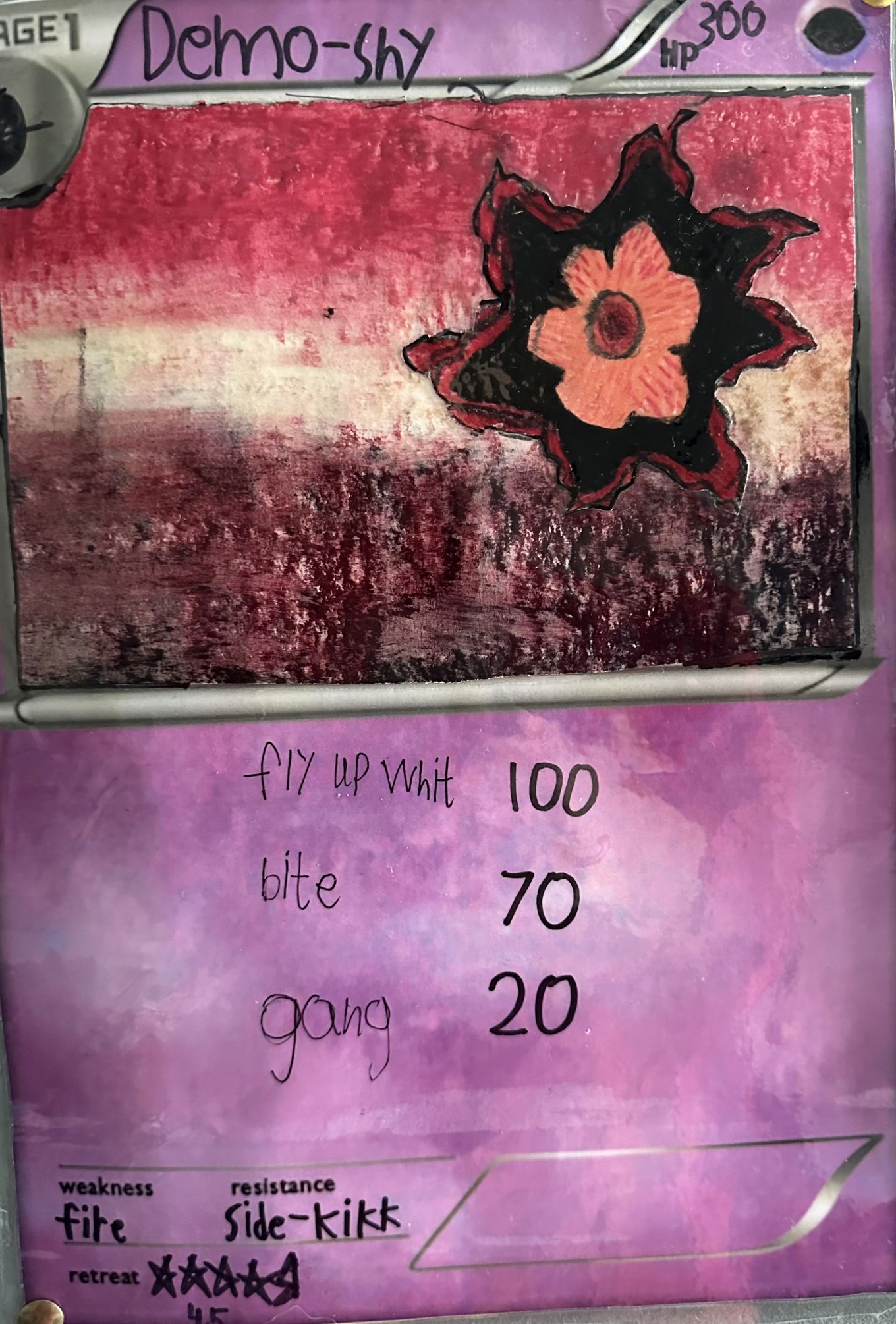 et rosa og hvitt skilt med en tegneserieugle på