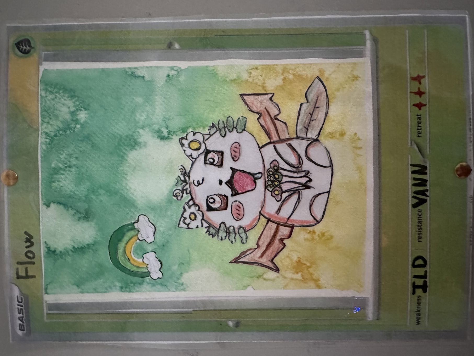 En tegneserie av et barn