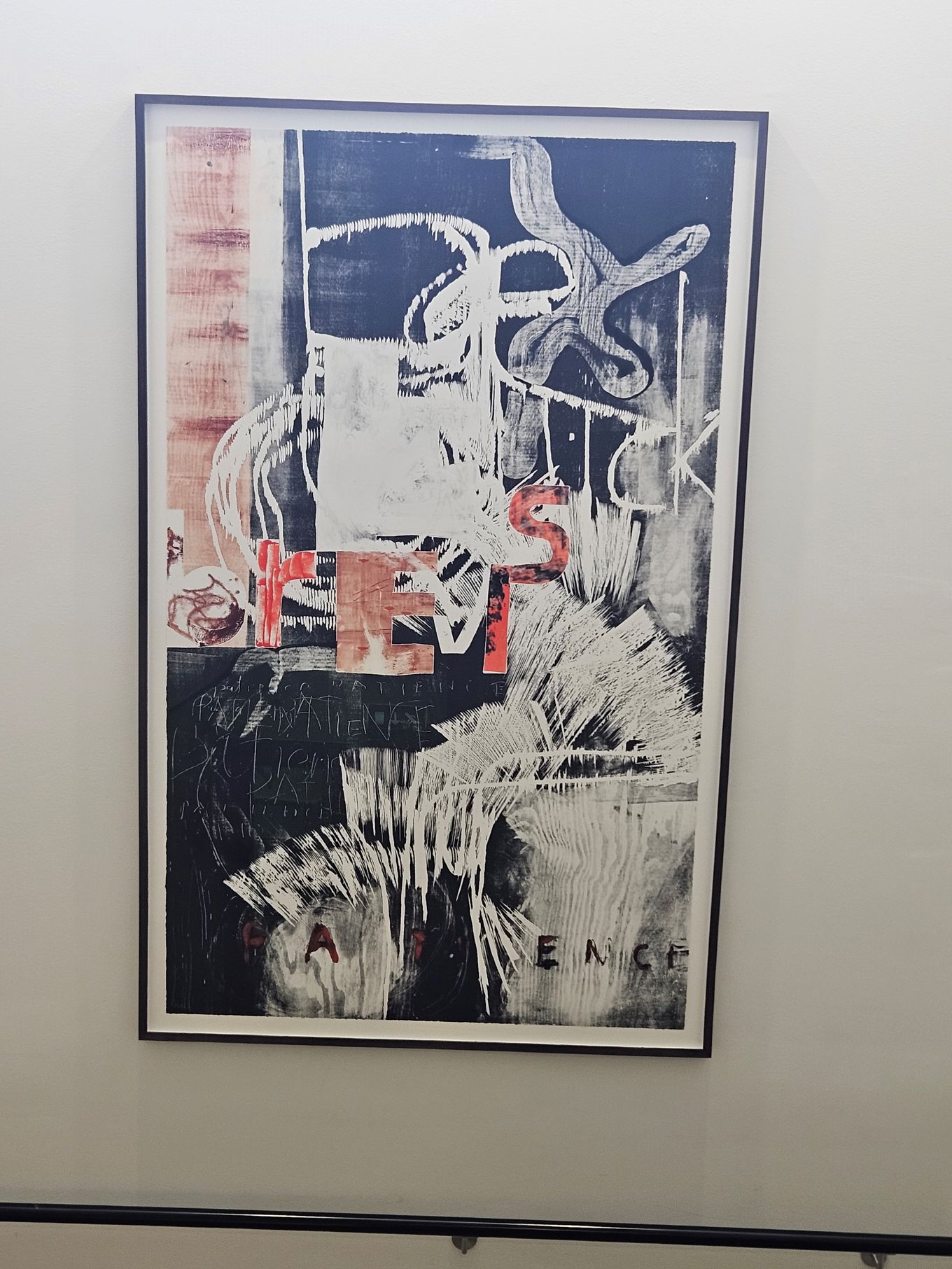 En plakat på en vegg En plakat på en vegg